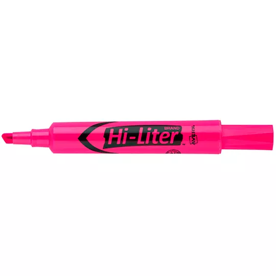 Resaltador Hi-Liter rosa 12 piezas AVERYcolor rosa