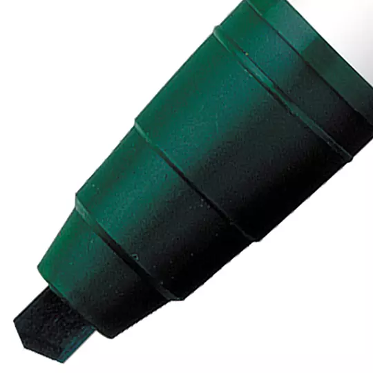 Marcador para pizarrón Magistral Aroma punta cincel 6 mm verde caja c/12 pzas
