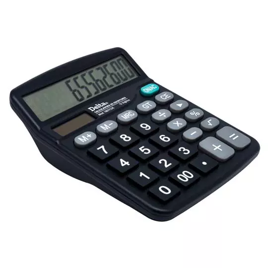 Calculadora de escritorio 12 dígitos Barrilito calculadora escritorio mediana