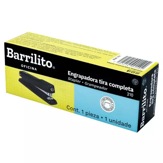 Engrapadora tira completa Barrilito  metálica