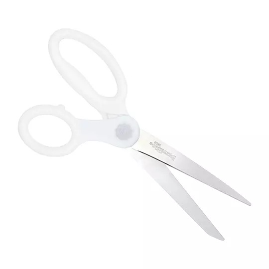 Tijera oficina/costura Barrilito 20.3 cm uso escolar, oficina y manualidades