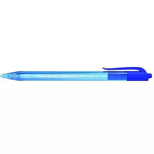Boligrafo kilometrico RT 100 azul punto fino caja con 12 piezas