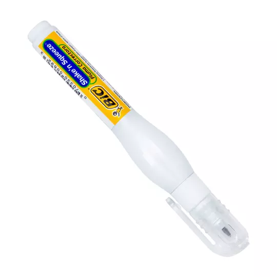 Corrector líquido en pluma BIC Shake & Squeeze 8 ml 1 pieza