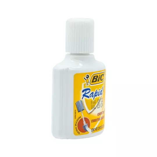 Corrector líquido en brocha BIC Rapid 20 ml 1 pieza