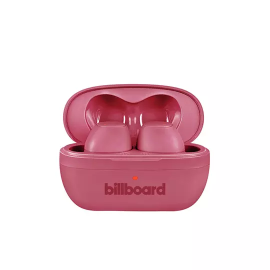 LM-Audífonos inalámbricos TWS BILLBOARD earbuds color vino