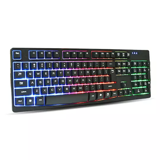 LM-Teclado USB           Iluminado RGB,     Negro    BROBOTIX 841581