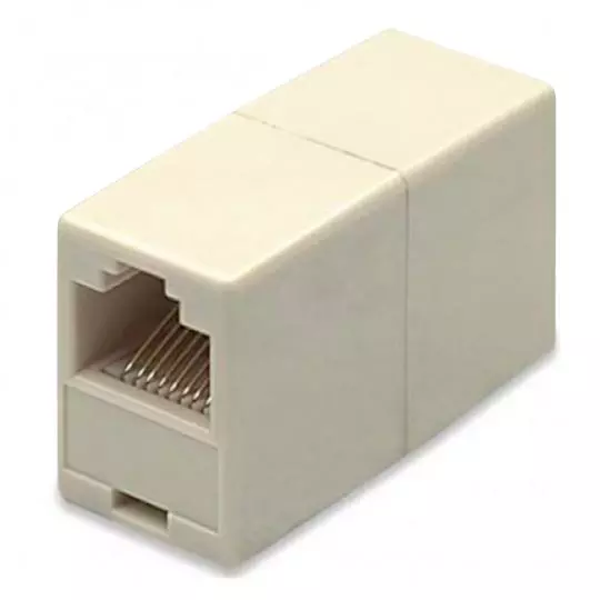 Cople BRobotix 000153 RJ45 a RJ45 CAT 5e UTP  Color Marfil