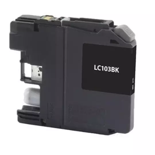 Cartucho brother de tinta negra LC103BK.