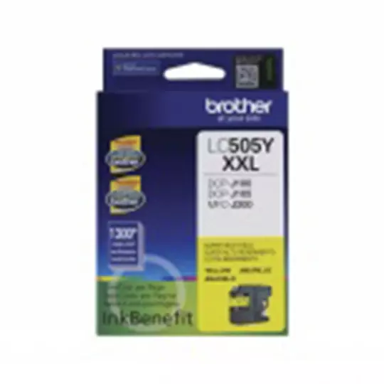 Cartucho brother de tinta amarilla LC505Y