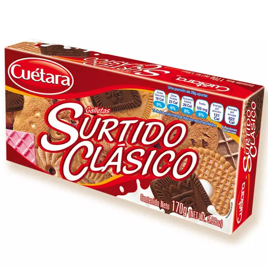 Galletas Cuétara surtido clásico 170 gr.