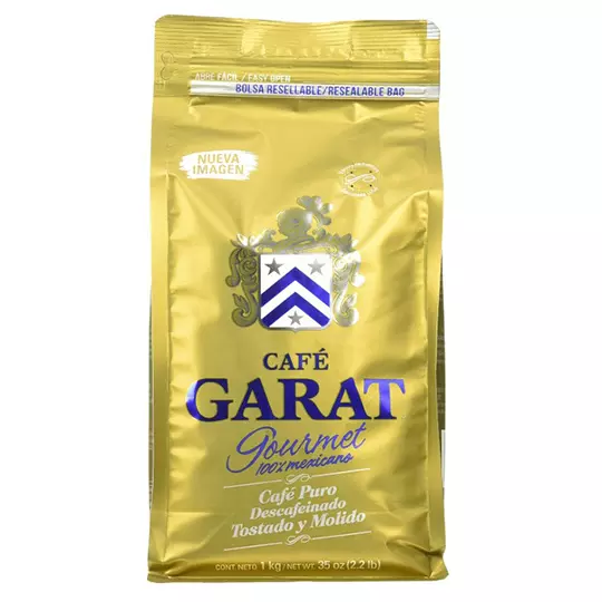 Cafe GARAT molido descafeinado 1KG.