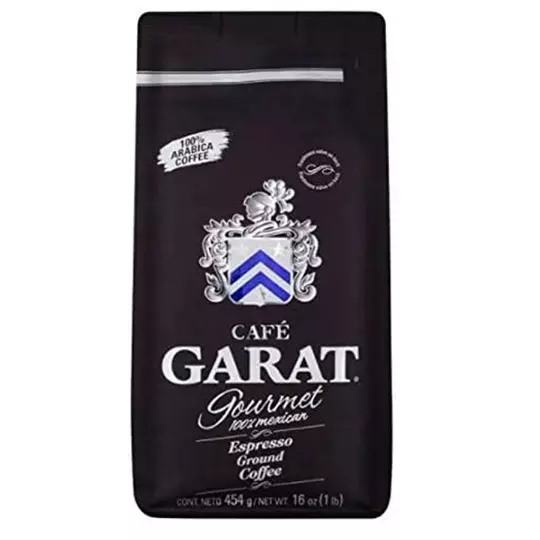Cafe GARAT molido espresso 454 gramos.