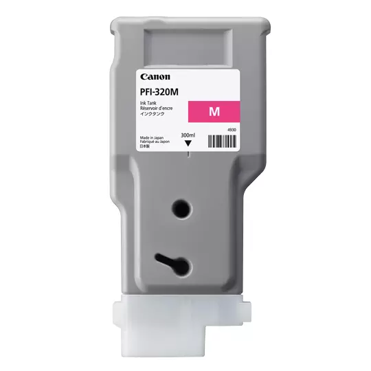 Tanque de tinta Canon PFI-320 magenta.