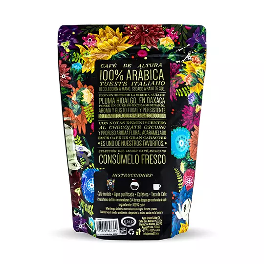 Café molido y tostado etnia 52 Oaxaca 454 gr