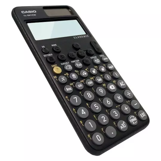 CALCULADORA CIENTÍFICA 540 FUNCIONES CASIO PANTALLA DE CRISTAL LÍQUIDO