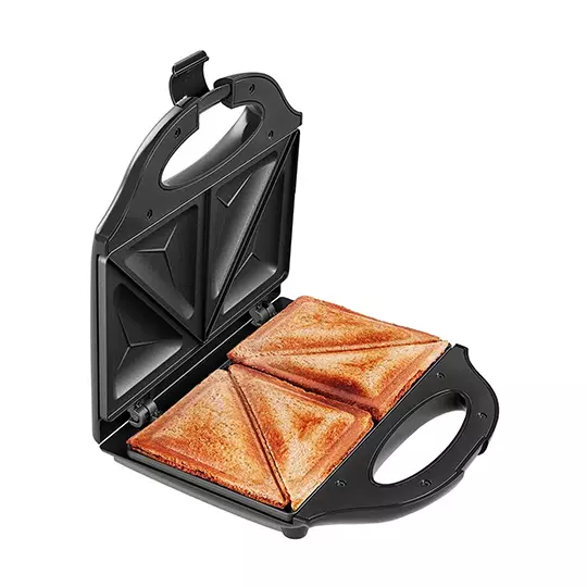 Sandwichera eléctrica CHEFMAN negra RJ01-V2-SM-MX