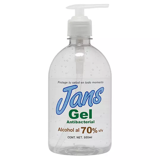 Gel antibacterial Jans de 500 ml.