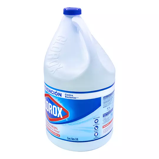 Blanqueador Clorox, cloro 3.8 Lt.