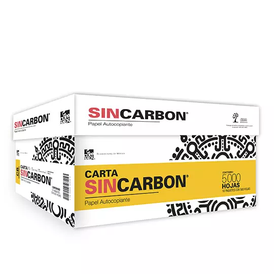 Caja de papel autocopiante original copamex Sin carbon blanco 75gr
