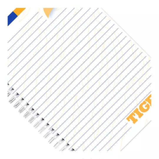 Cuaderno frances 17.5 x 21.5cm 160 hojas 56 g diseño tigres de la