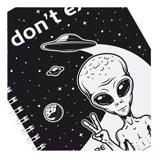 Cuaderno first class frances160 hojas  56 g. espacio aliens