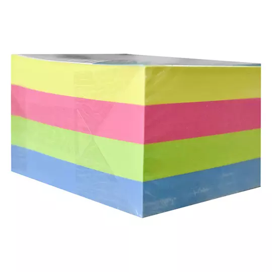 NOTAS ADHESIVAS DIETRIX NEON 3X3 IN 400 HOJAS