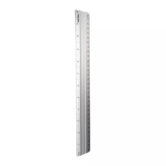 Regla de aluminio Dietrix de 30 cm 1 pieza