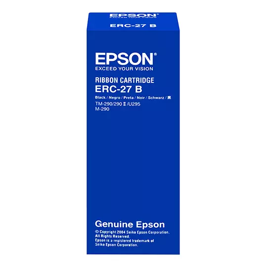 Cinta negra Epson ERC-27B.