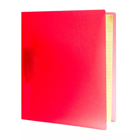 Carpeta con palanca Oxford carta color rojo capacidad hasta 60 hojas