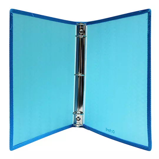 Carpeta de argollas Oxford carta color azul herraje de 1 pulgada "O"