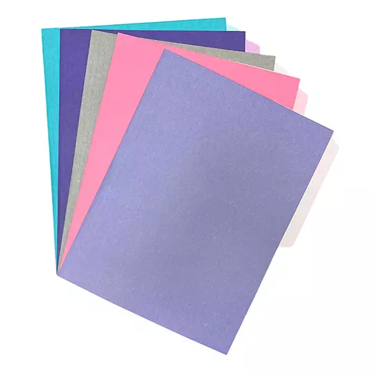 Folder de color Pendaflex carta color surtido lite ceja 1/2 caja con 50 pzas