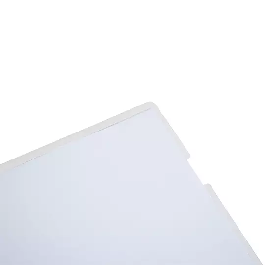 Folder L Oxford carta color transparente paquete con 25 piezas