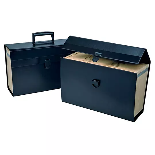 Organizador expandible Pendaflex color negro 38.4 x 13.3 x 26.9 cm