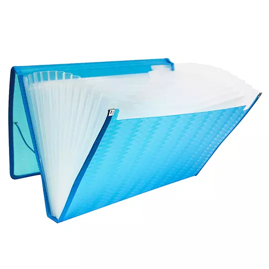 Archivo expandible Oxford oficio color azul