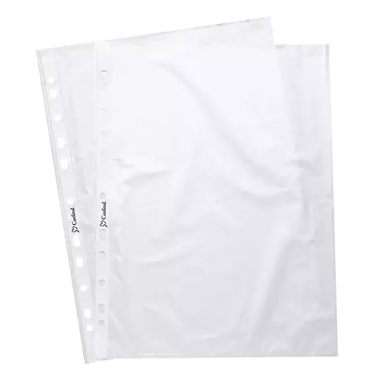 Protector de hojas Cardinal carta antirreflejante caja con 100 pzas