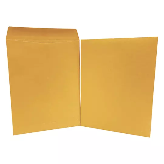 Sobre kraft engomado Ampad carta caja con 100 pzas