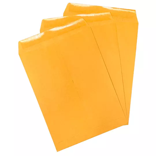 Sobre kraft engomado Ampad carta empaquecon 50 pzas