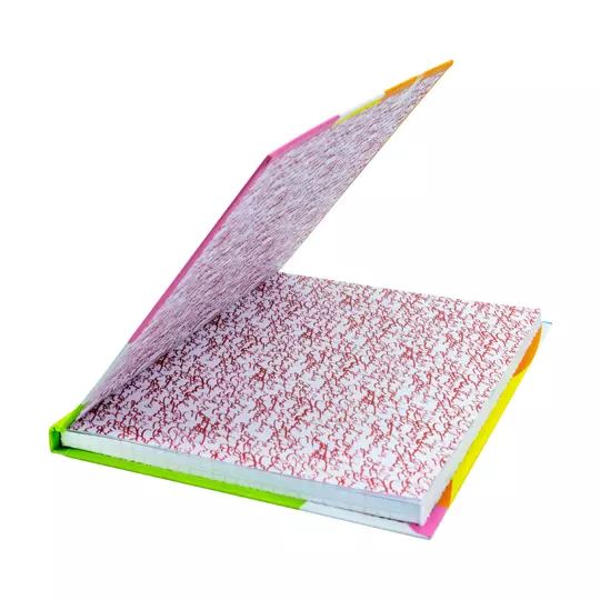 Libreta 1/4 pasta dura forma francesa Estrella cuadro chico 5 mm 96 hojas