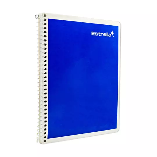 Cuaderno espiral forma francesa Estrella cuadro chico 5 mm 100 hojas