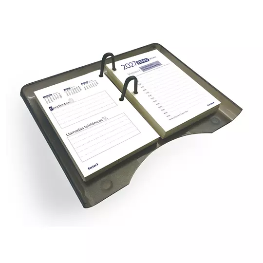 Calendario Ejecutivo Fortec 2027 de 9.5 x 13.5 cm