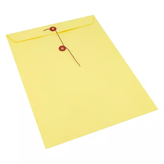 Sobre manila con rondana Fortec carta caja con 25 piezas