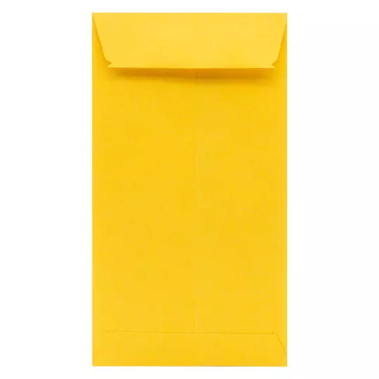 Sobre coin No. 5 Fortec Kraft engomado caja con 100 piezas