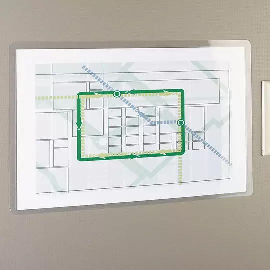 Mica térmica menú GBC tamaño doble cartaforma rígida
