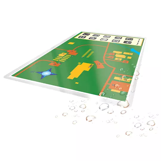 Mica térmica GBC tamaño carta semi-rígida forma semi-rígida