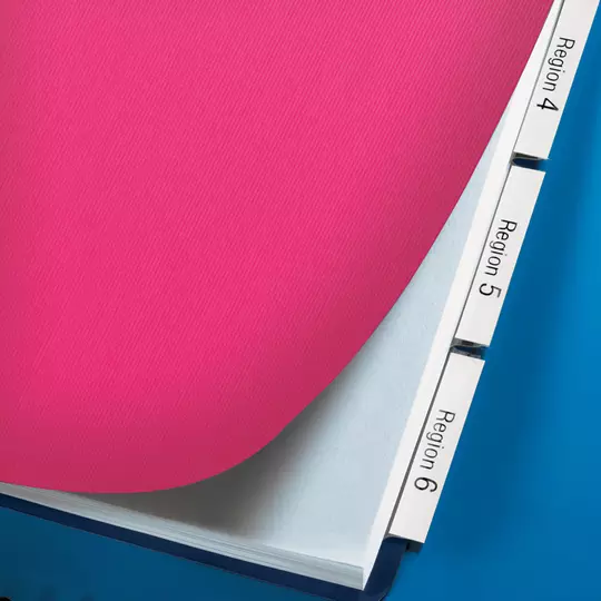 Cubierta plástica tamaño carta GBklas GBC color rosa