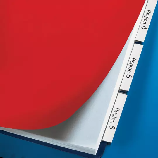 Cubierta plástica tamaño carta GBPlak liso GBC color rojo