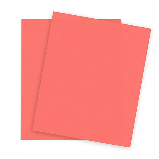 Cubierta GBPlak rayada coral GBC tamaño carta
