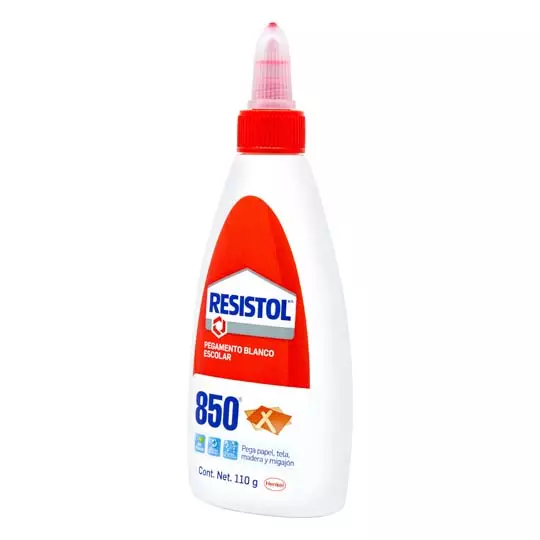 Pegamento blanco escolar Resistol 850 de 110 grs