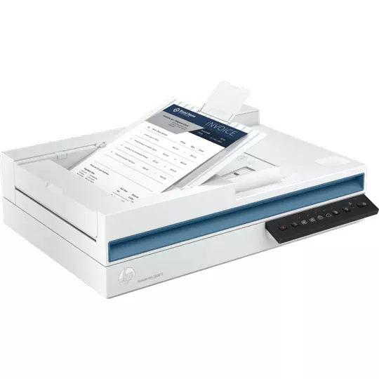 Escáner HP de cama plana y ADF, ScanJet Pro 2600 F1