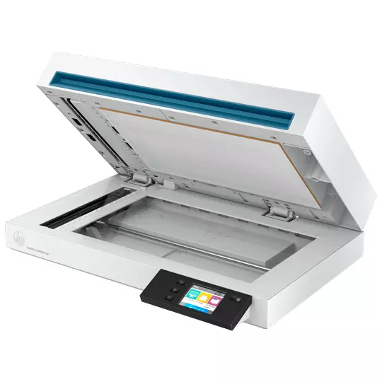 Escáner HP de cama plana y ADF, ScanJet Pro N4600 fnw1